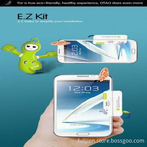 Anti-crack and Anti-scratch Fingerprint-resistant PET Color Screen Protector for HTC Butterfly